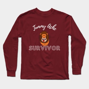 Tummy Ache Survivor Long Sleeve T-Shirt